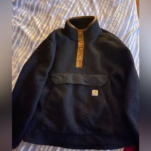 Carhartt Men's Fleece Pullover, smoke free home. Like new